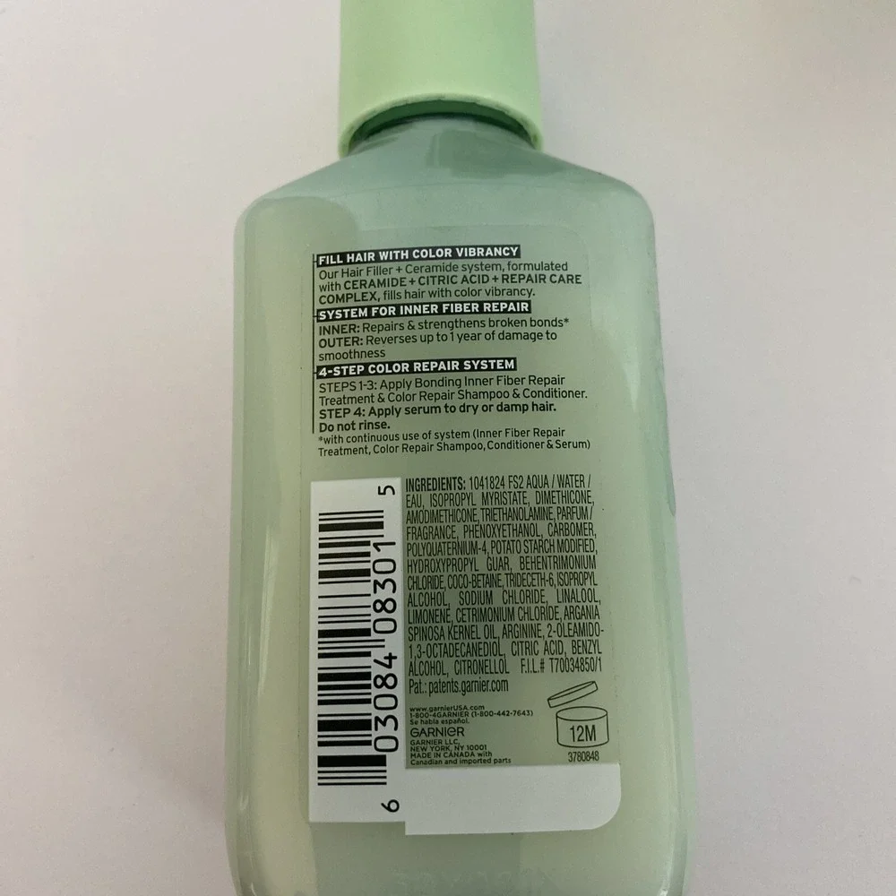 Garnier Fructis Moisture Repair Serum 3.8 Fl Oz‎ **LOT OF 3**